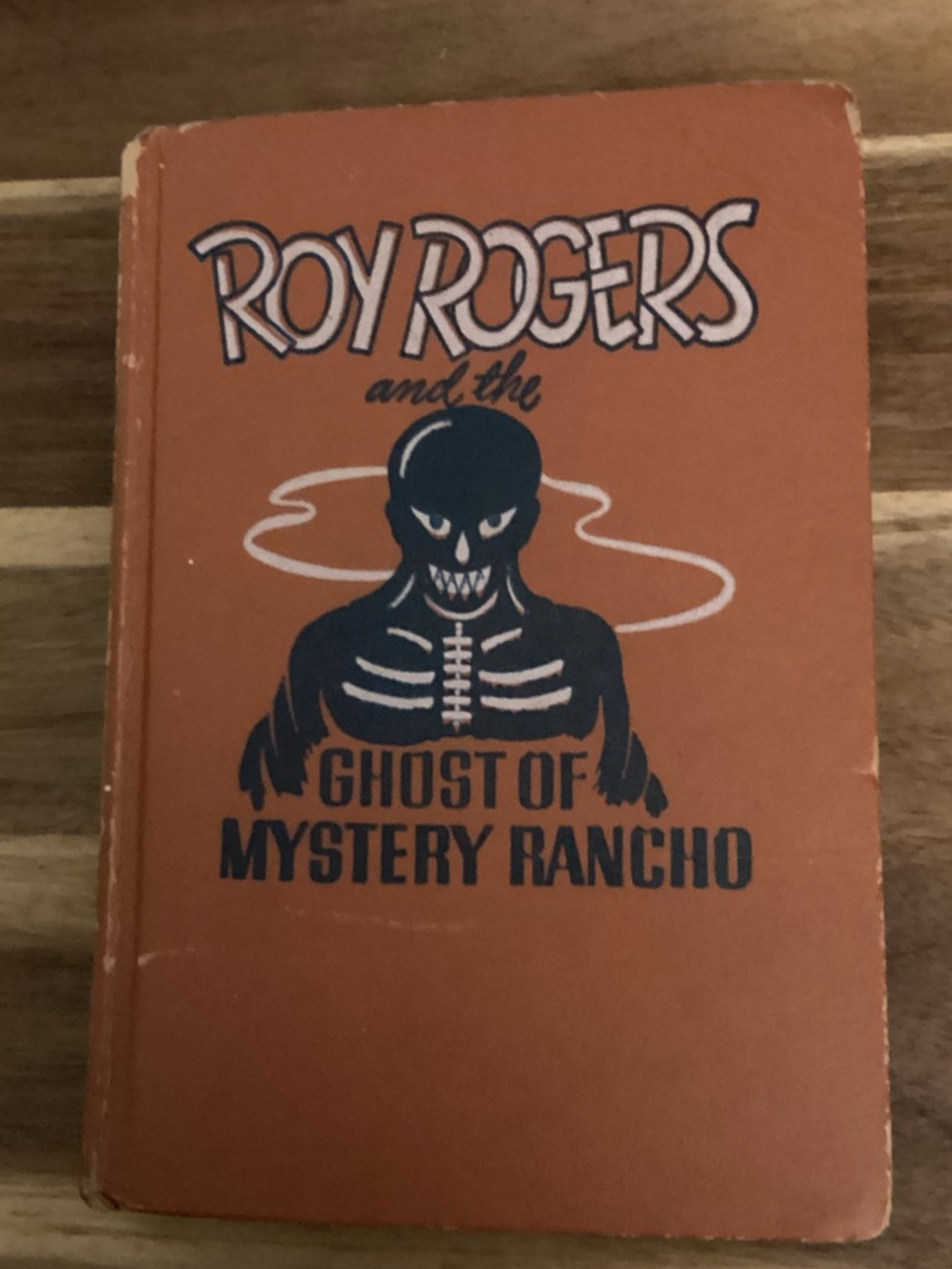 Vintage Book-“Roy Rogers & the Ghost of Mystery Ranch” by W. Thompkins, C. 1950